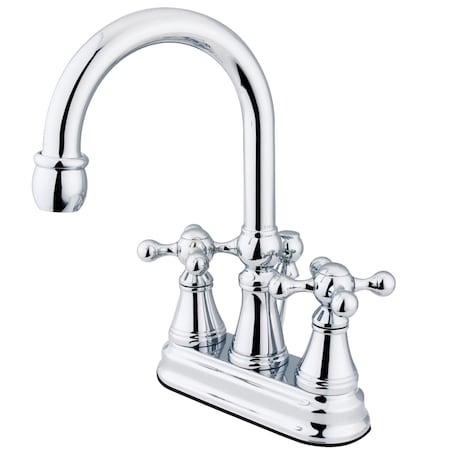 Kingston Brass 4" Centerset Bathroom Faucet, Chrome KS2611KX